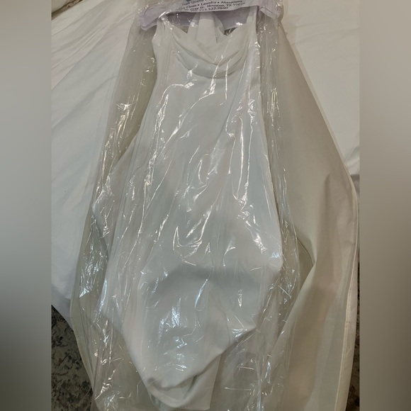 Katie May Collection Barcelona Cowl Neck Fluted Wedding Gown in Ivory - Medium - Picture 8 of 8